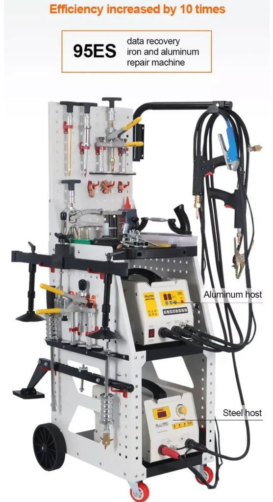 OLYM 95ES Steel & Aluminum Dent Puller Spot Welder for Auto Repair - ZYYKZ Test Equipment