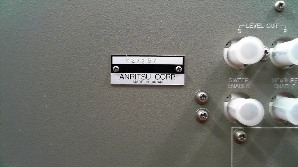 Anritsu MS9001B1 Spectrum Analyzer 9 kHz to 3 GHz - ZYYKZ Test Equipment