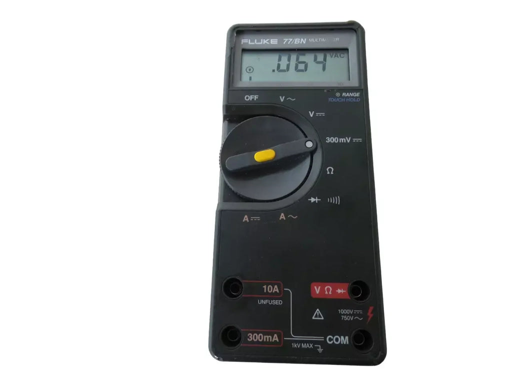 Fluke 77/BN Digital Multimeter with Backlit Display and True RMS - ZYYKZ Test Equipment