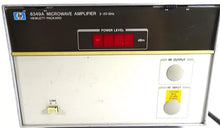 Load image into Gallery viewer, HP 8349A Microwave Amplifier 2-20 GHz High Gain RF Amplifier - ZYYKZ Test Equipment