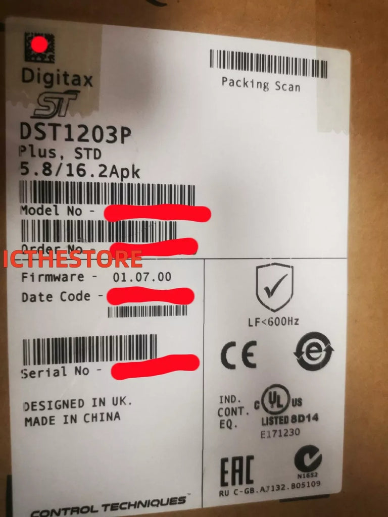DST DST1203P Shipping Label Printer High-Speed Thermal Printing - ZYYKZ Test Equipment