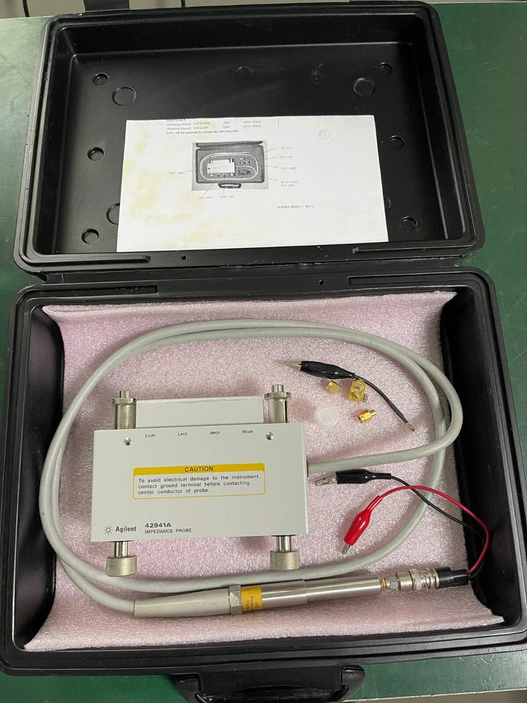 Agilent Keysight 42941A Precision Impedance Probe Kit for Analyzers - ZYYKZ Test Equipment