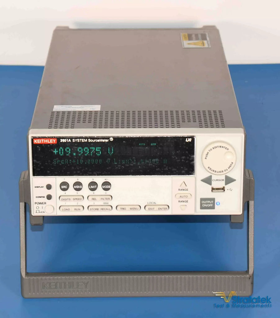 Keithley 2601A SourceMeter SMU - 40V, 3A, 10A Pulse, NIST Calibrated