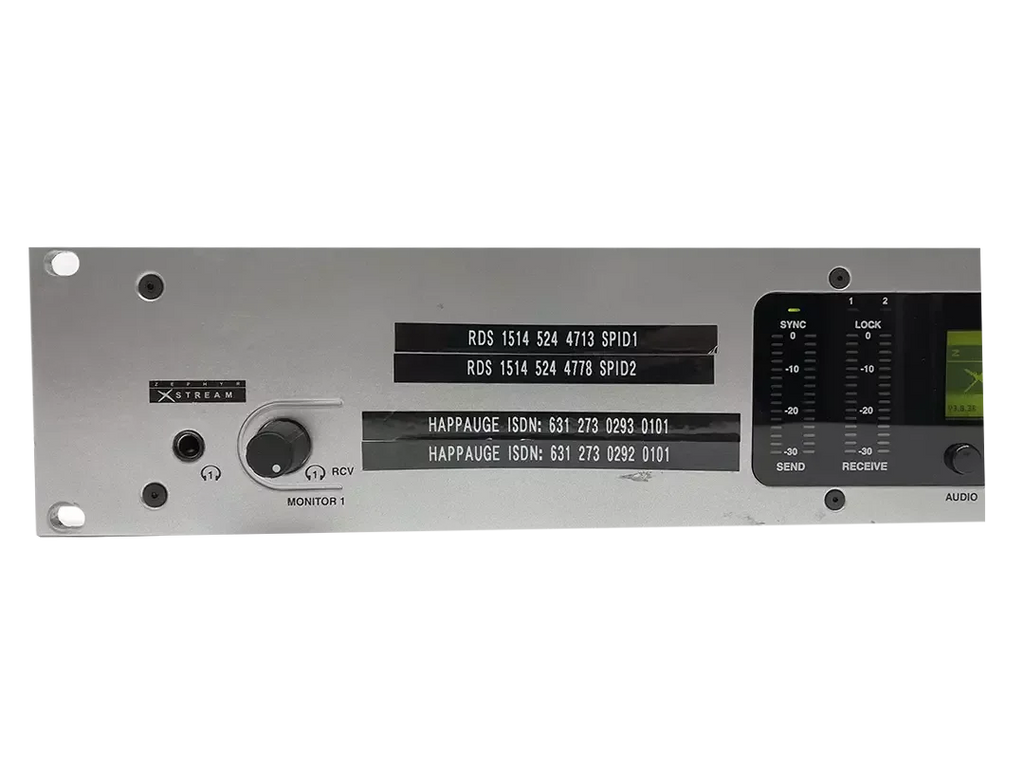 Telos Zephyr Xstream RM ISDN Digital Audio Transceiver - ZYYKZ Test Equipment