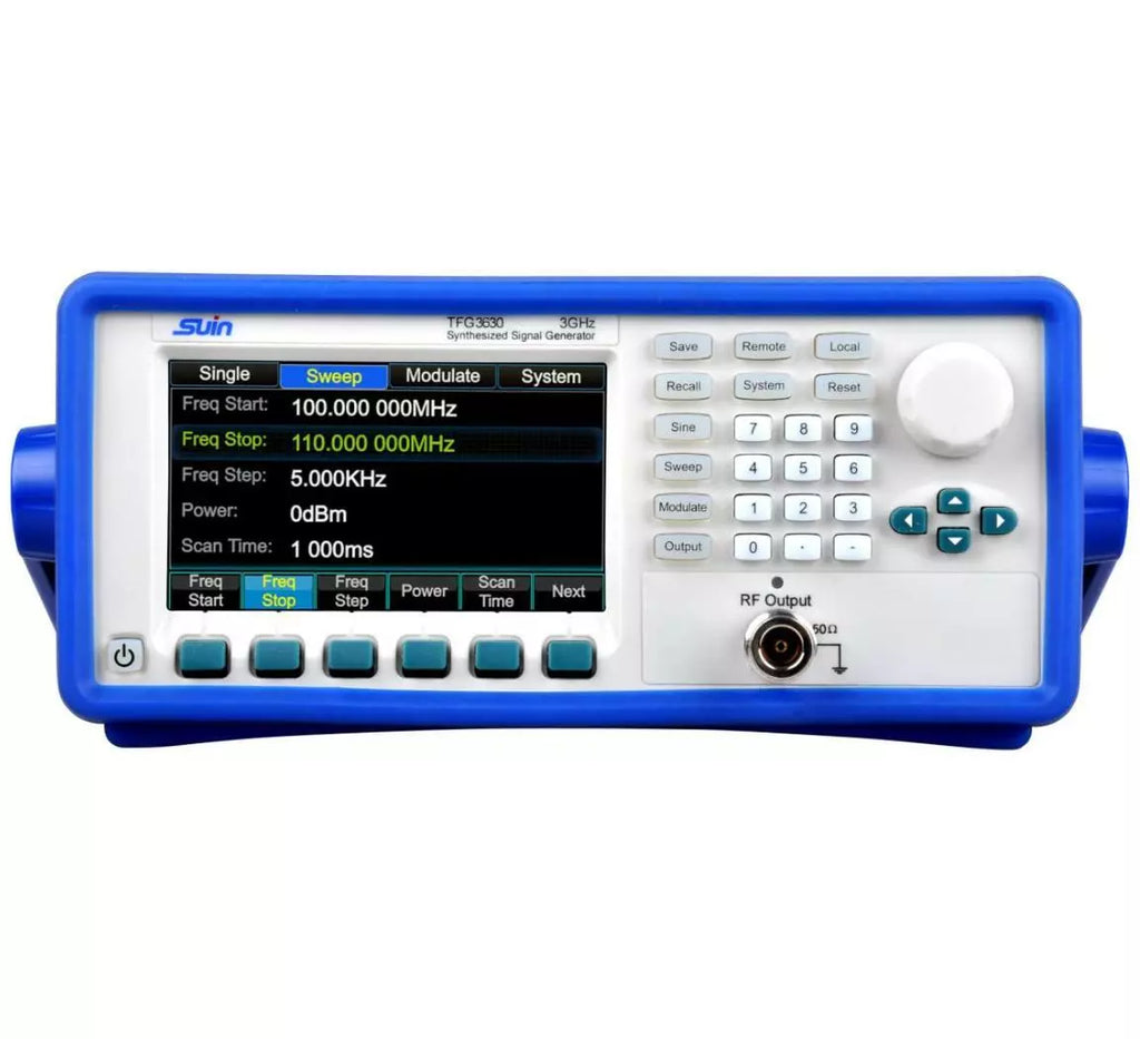 Suin TFG3630 Synthesized Signal Generator - 25MHz to 3GHz RF Signal Generator