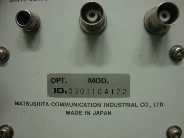 Panasonic VP-8174A FM/AM Signal Generator with Wide Frequency Range - ZYYKZ Test Equipment