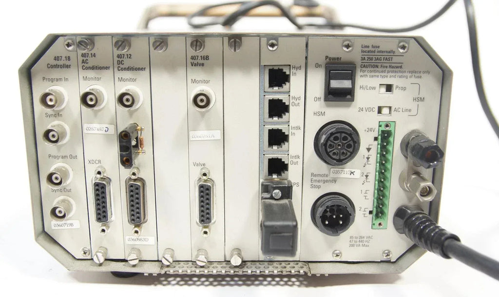 MTS 407 Single-Channel Digital PIDF Servo Hydraulic Channel Station Controller - ZYYKZ Test Equipment