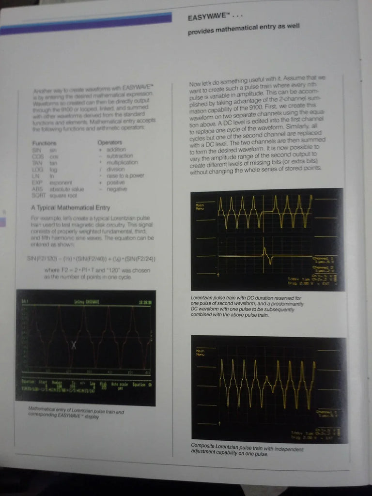 LeCROY 9112 Dual Channel Function Generator - ZYYKZ Test Equipment
