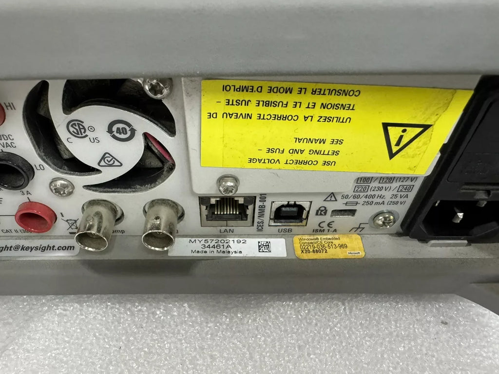 Keysight 34461A 6½-Digit Digital Multimeter with High Precision - ZYYKZ Test Equipment