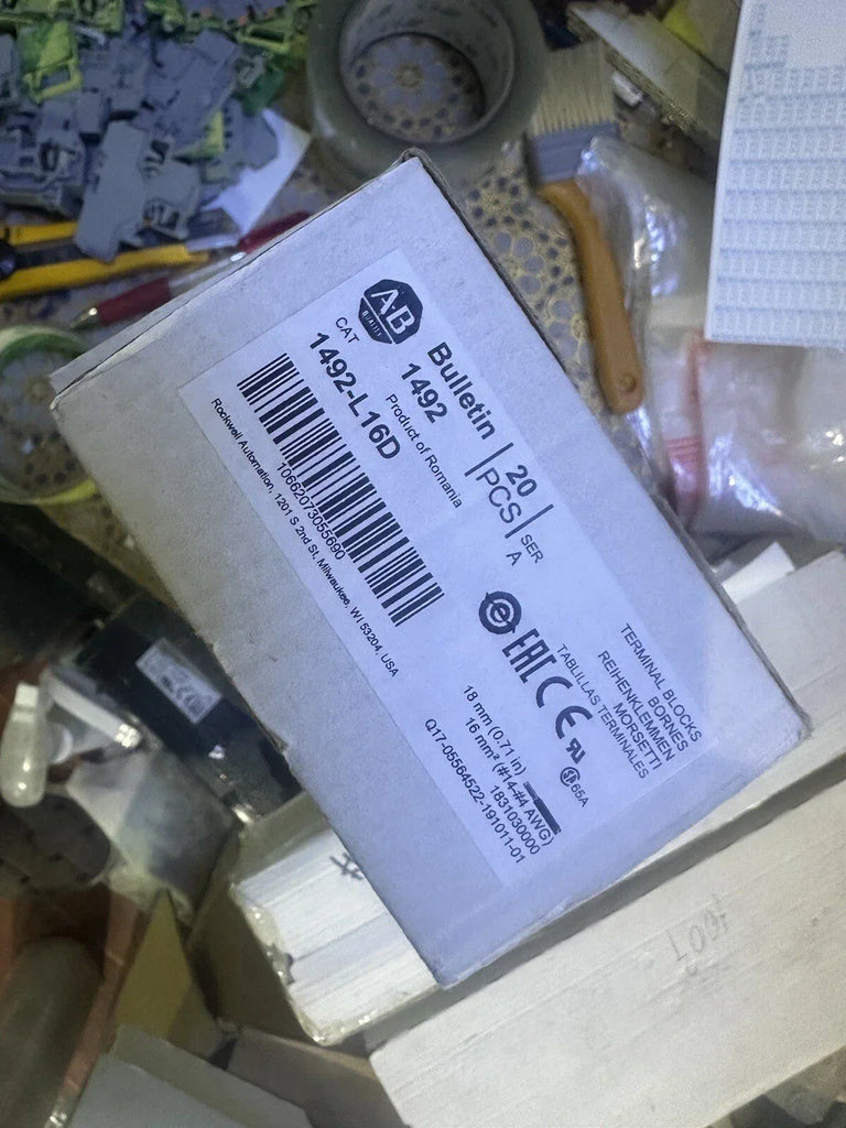 Allen Bradley 1492-L16D Terminal Block Connectors - 20 Pack - ZYYKZ Test Equipment