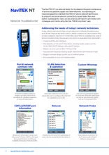 Load image into Gallery viewer, Trend Networks NaviTEK NT Plus NT PRO TDR PoE Tone Generator and Switch Detection Tool