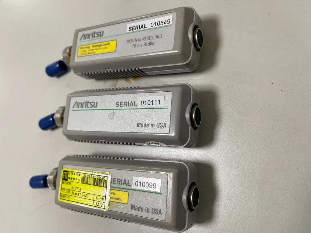 Anritsu MA2474A Power Sensor - 10MHz to 40GHz, 50 Ohm, -20 to 70 dBm - ZYYKZ Test Equipment