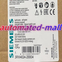 Load image into Gallery viewer, Siemens 3RW4024-2BB04 Soft Starter for Motor Control - ZYYKZ Test Equipment
