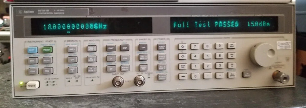 Agilent 83751B 2-20 GHz RF Signal Generator - ZYYKZ Test Equipment