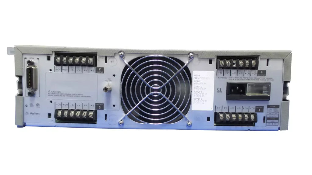 Agilent 6626A System DC Power Supply - Programmable Precision Power Source - ZYYKZ Test Equipment