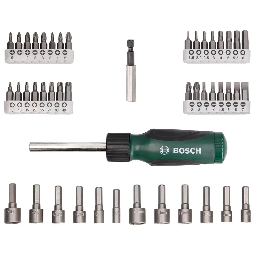BOSCH 46-Piece Screwdriver Bit Set with Magnetic Universal Holder - ZYYKZ Test Equipment