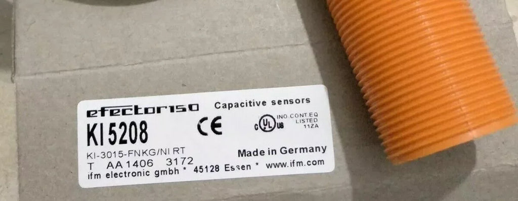 IFM KI5208 Inductive Proximity Sensor Switch - High Precision - ZYYKZ Test Equipment