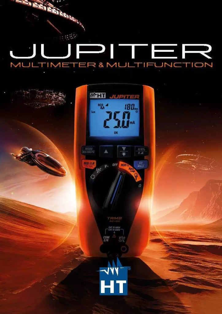 HT Instruments JUPITER Multifunction Multimeter with 690V AC+DC LoZ Input