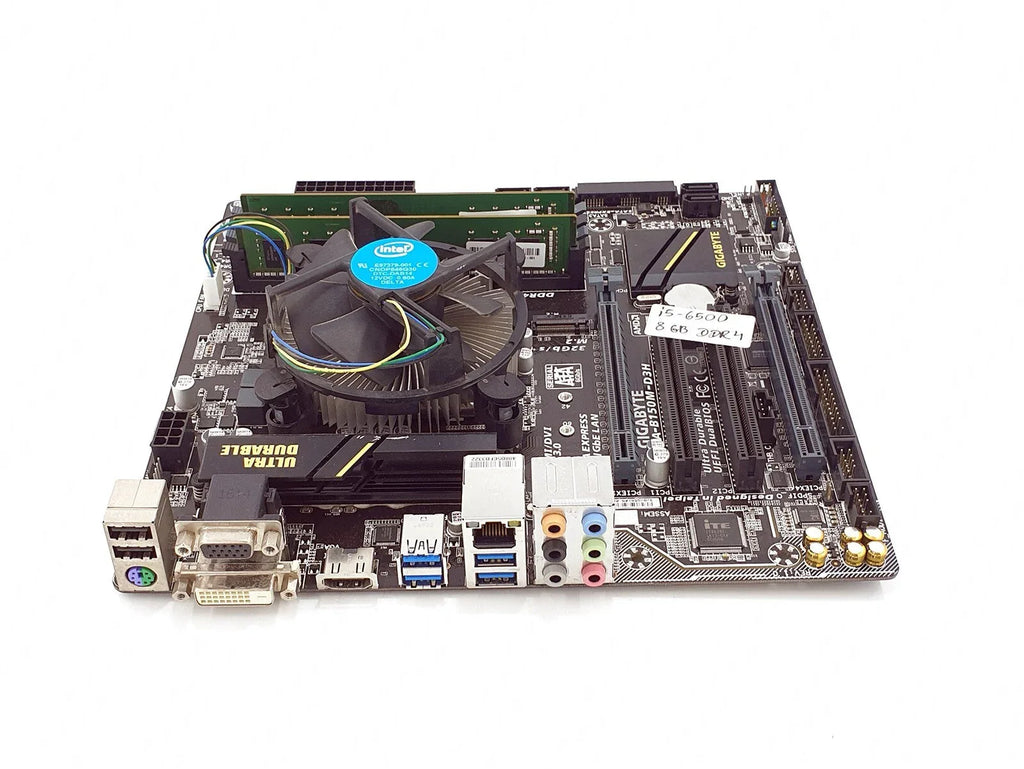 GIGABYTE GA-B150M-D3H Micro ATX LGA1151 Motherboard - ZYYKZ Test Equipment