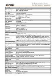 GW Instek MSO-2102EA Digital Storage Oscilloscope with 2 Channels and 100MHz Bandwidth, Integrated 16-Channel Logic Analyzer