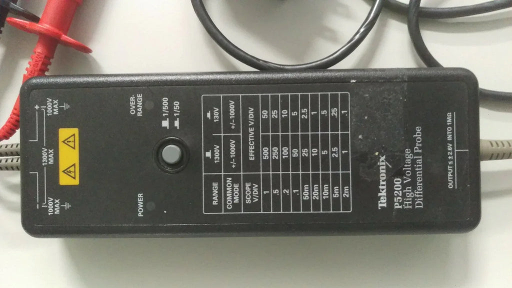 High Voltage Differential Probe for Oscilloscopes - Precision Measurement Accessory - ZYYKZ Test Equipment