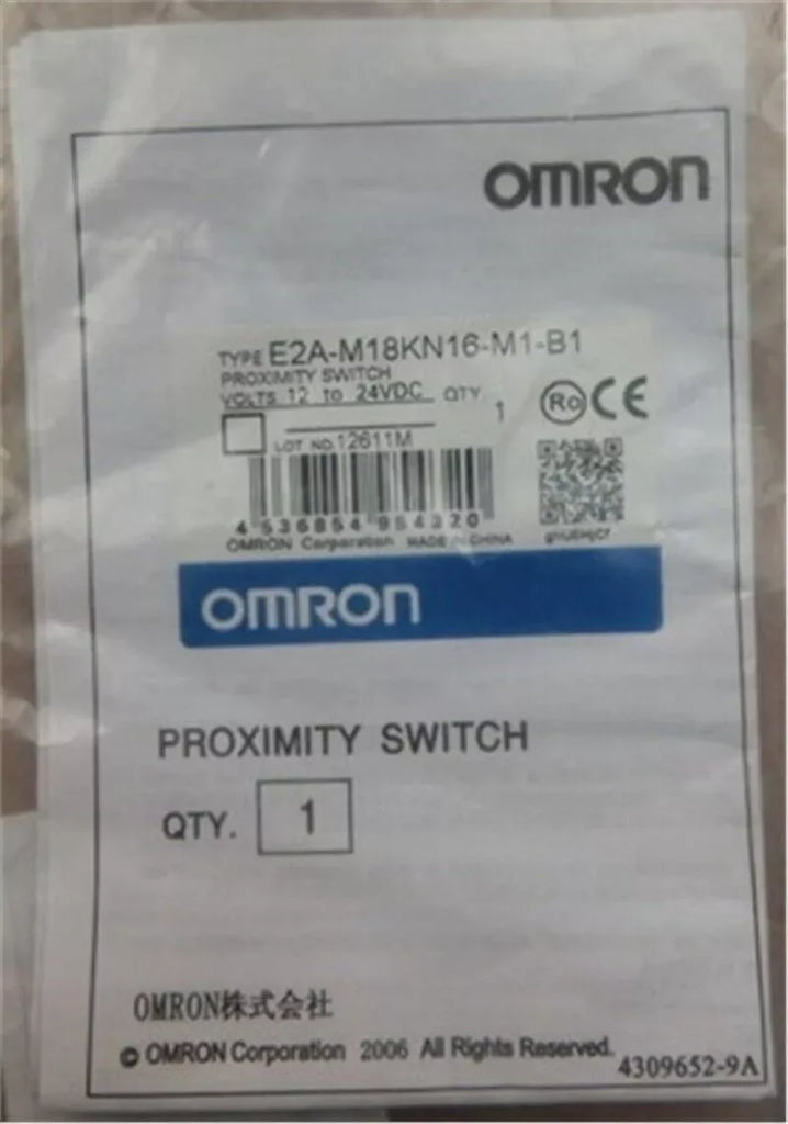 Omron E2A-M18KN16-M1-B1 Industrial Inductive Proximity Sensor Switch - ZYYKZ Test Equipment