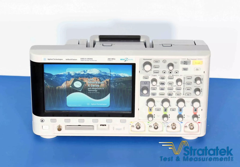 Keysight Agilent DSO-X-2024A 200 MHz 4-Channel Oscilloscope 1 GSa/s