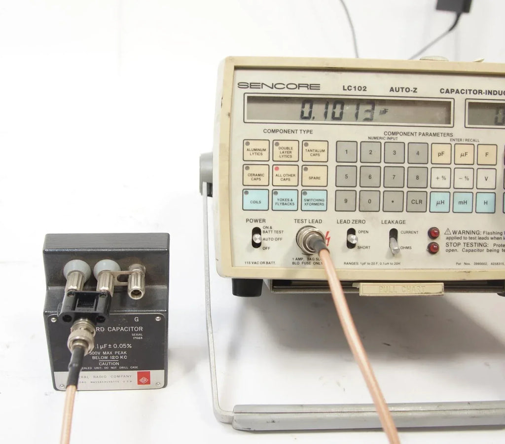 Sencore LC102 Capacitor and Inductor Analyzer - AS-IS Unit - ZYYKZ Test Equipment