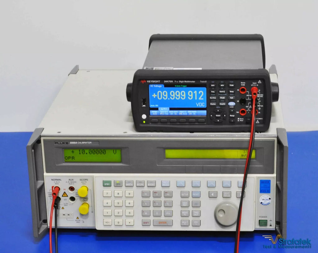 Keysight 34470A 7.5 Digit Multimeter - NIST Calibrated Truevolt DMM