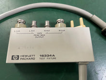 Load image into Gallery viewer, HP Agilent 16334A Bridge Test Fixture for Impedance Analyzer &amp; LCR Components - ZYYKZ Test Equipment