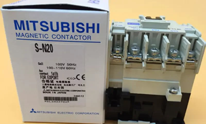 Mitsubishi S-N20 AC110V Magnetic Contactor - Reliable Industrial Switch - ZYYKZ Test Equipment