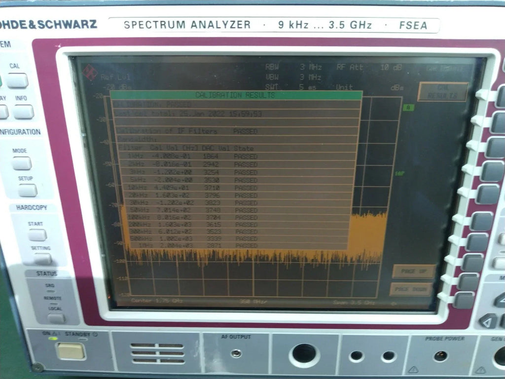 FSEA20 Portable Spectrum Analyzer with 20 MHz to 2.4 GHz Frequency Range - ZYYKZ Test Equipment