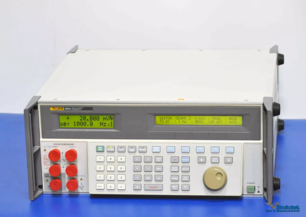 Fluke 5800A 5-Channel Oscilloscope Calibrator - 600MHz