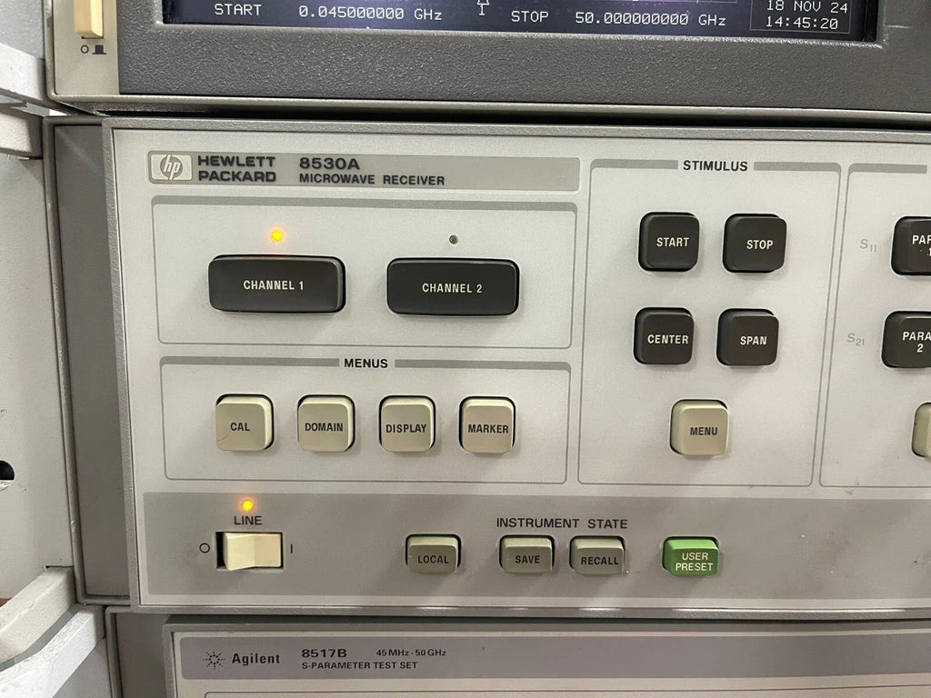Microwave Receiver Section Module for RF Signal Processing - ZYYKZ Test Equipment