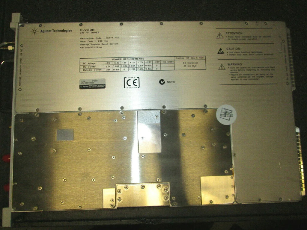 Keysight E2730B VXI RF Tuner Module for Vector Signal Analyzers - ZYYKZ Test Equipment