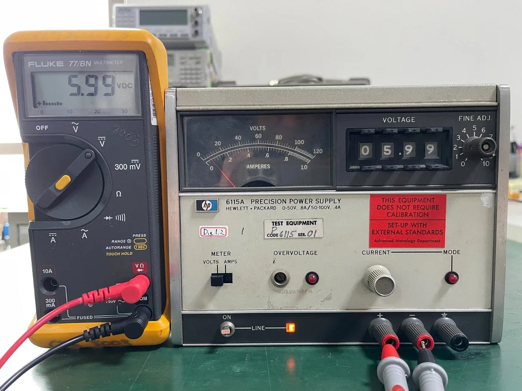 HP 6115A Precision DC Power Supply 0-100V, 1A Output - ZYYKZ Test Equipment