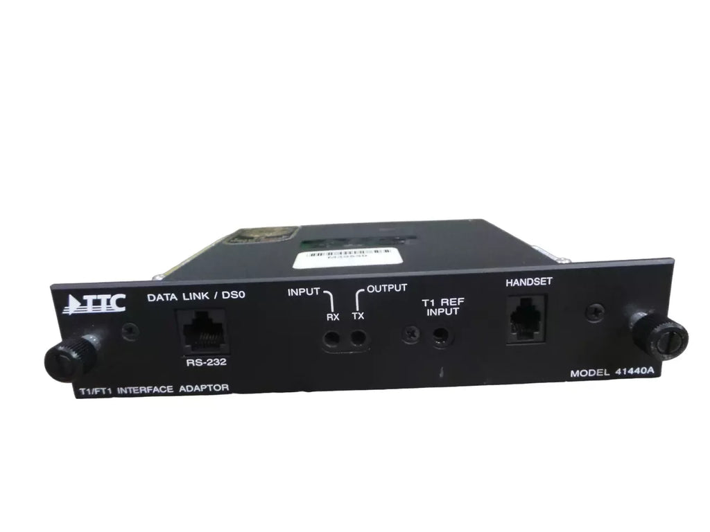 TTC 41440A T1/FT1 Interface Adapter for Reliable Data Transmission - ZYYKZ Test Equipment