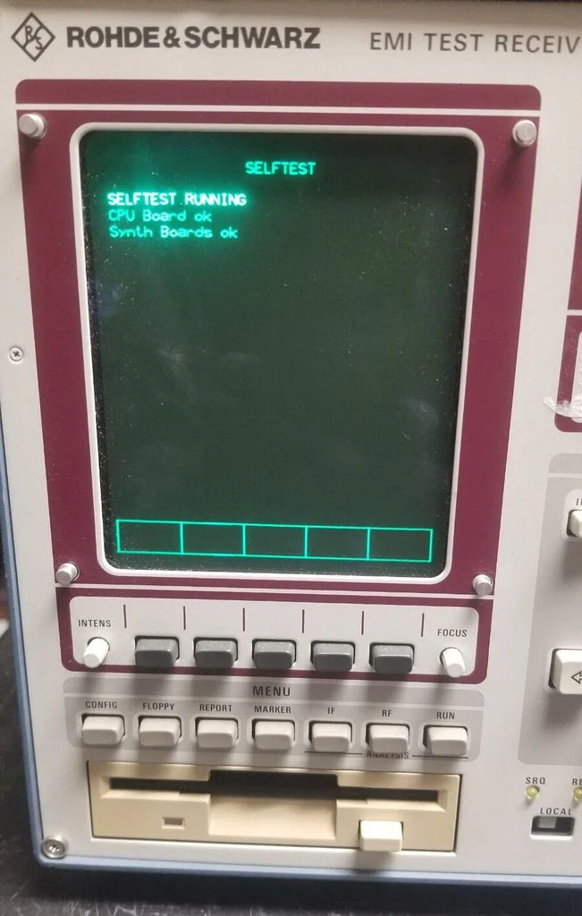 Rohde & Schwarz ESHS30 EMI Receiver 9 kHz to 30 MHz RF Interference Analyzer - ZYYKZ Test Equipment