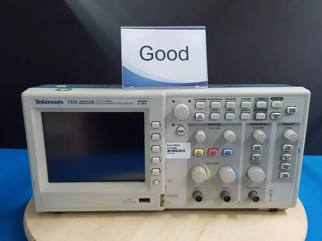Tektronix TDS2022B 200MHz Two-Channel Digital Oscilloscope - ZYYKZ Test Equipment