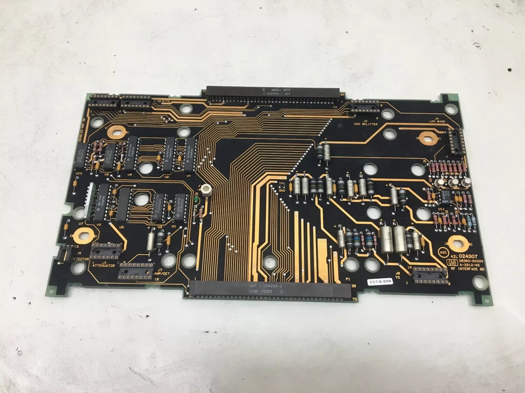 HP Agilent 08360-60004 RF Section Interface Board Assembly for Test Equipment - ZYYKZ Test Equipment