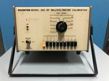 Load image into Gallery viewer, Boonton 26A RF Millivoltmeter Calibrator - Precision RF Signal Source - ZYYKZ Test Equipment