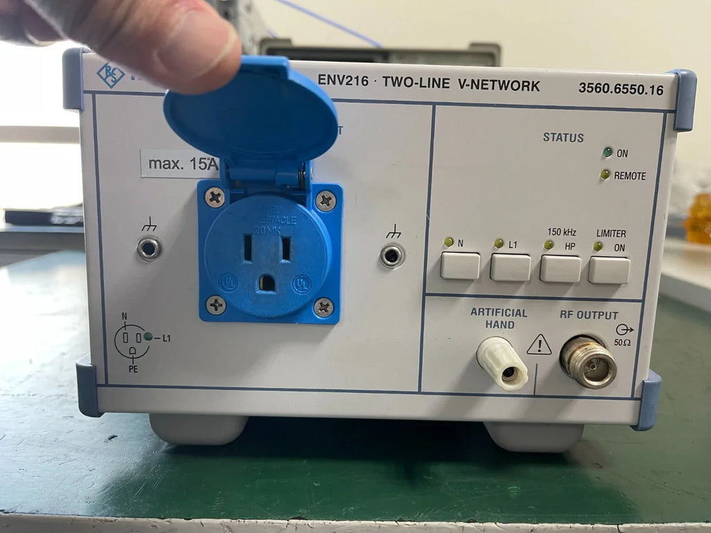 Rohde & Schwarz ENV216 Two-Line V-Network LISN for EMI Testing - ZYYKZ Test Equipment
