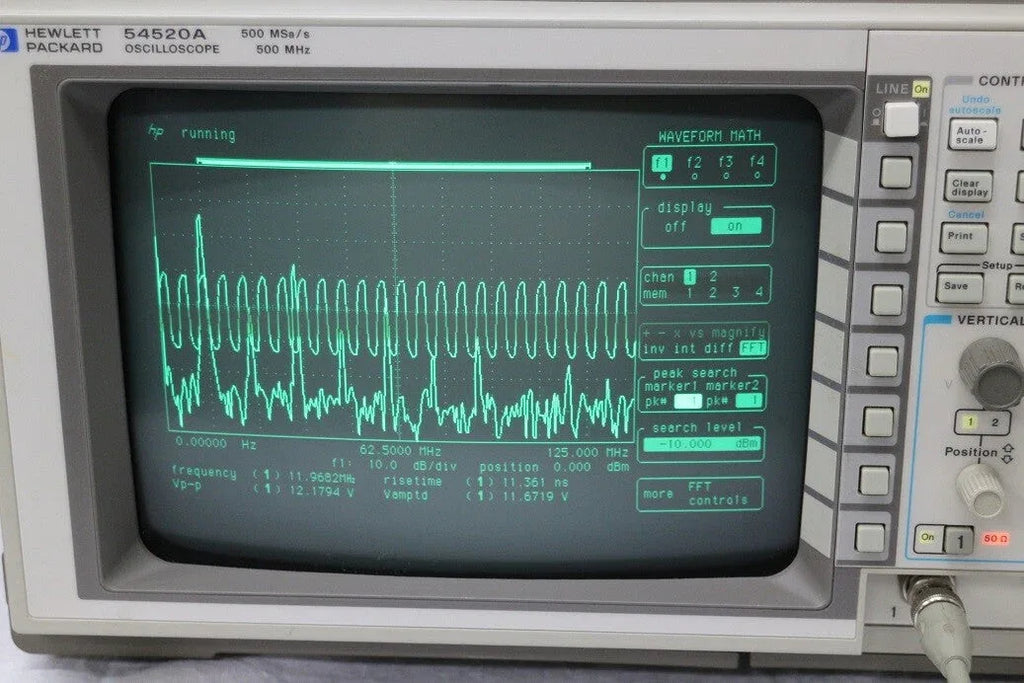 HP 54520A 500MHz 2-Channel Digital Storage Oscilloscope - ZYYKZ Test Equipment