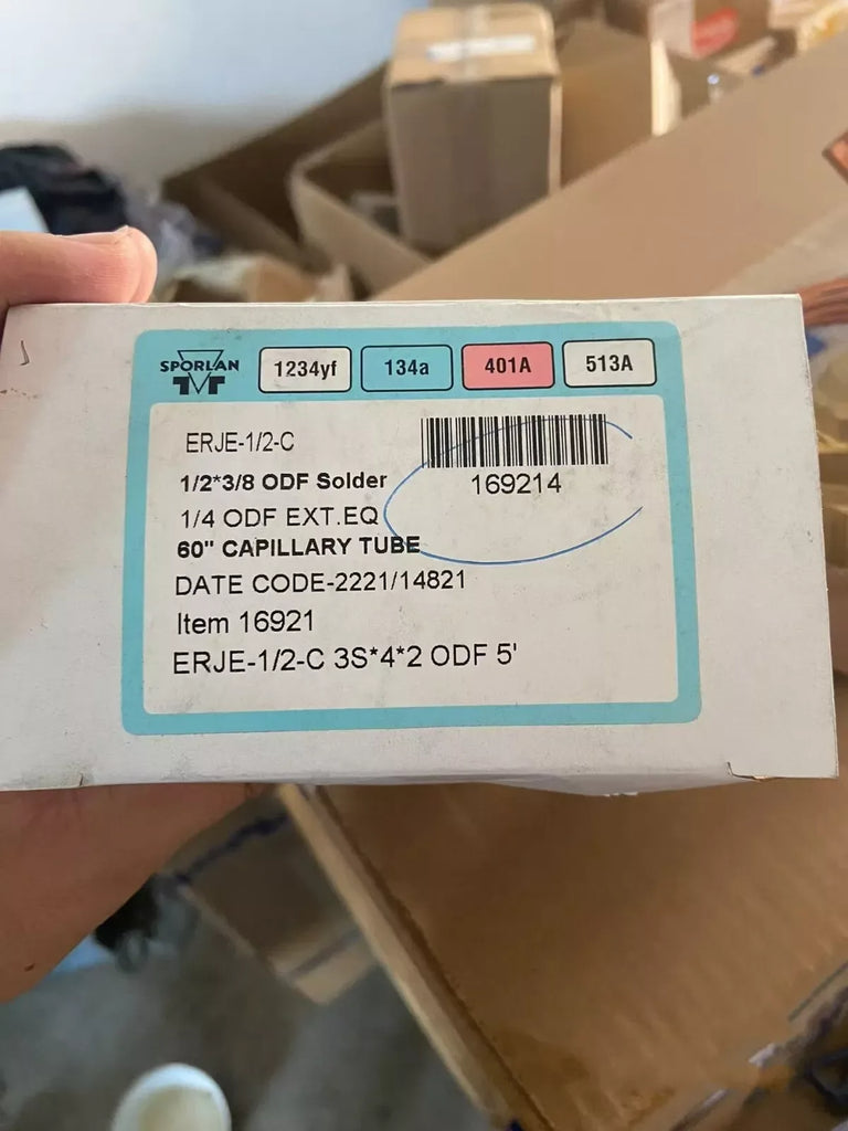 ERJE-1/2-C Refrigeration Expansion Valve - Precision Flow Control - ZYYKZ Test Equipment