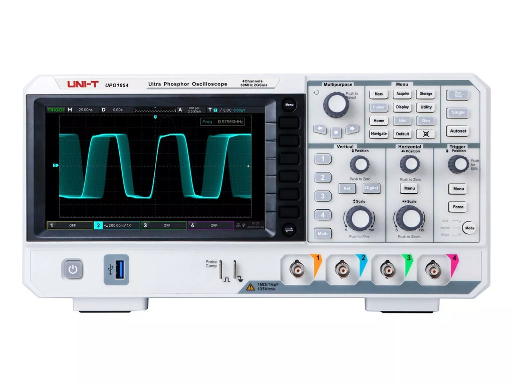 UNI-T UPO1054 50MHz 4-Channel Digital Storage Oscilloscope