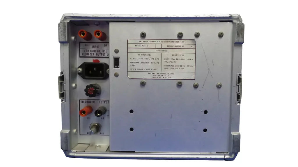 Fluke 893A AC/DC Differential Voltmeter - High Precision Measurement - ZYYKZ Test Equipment
