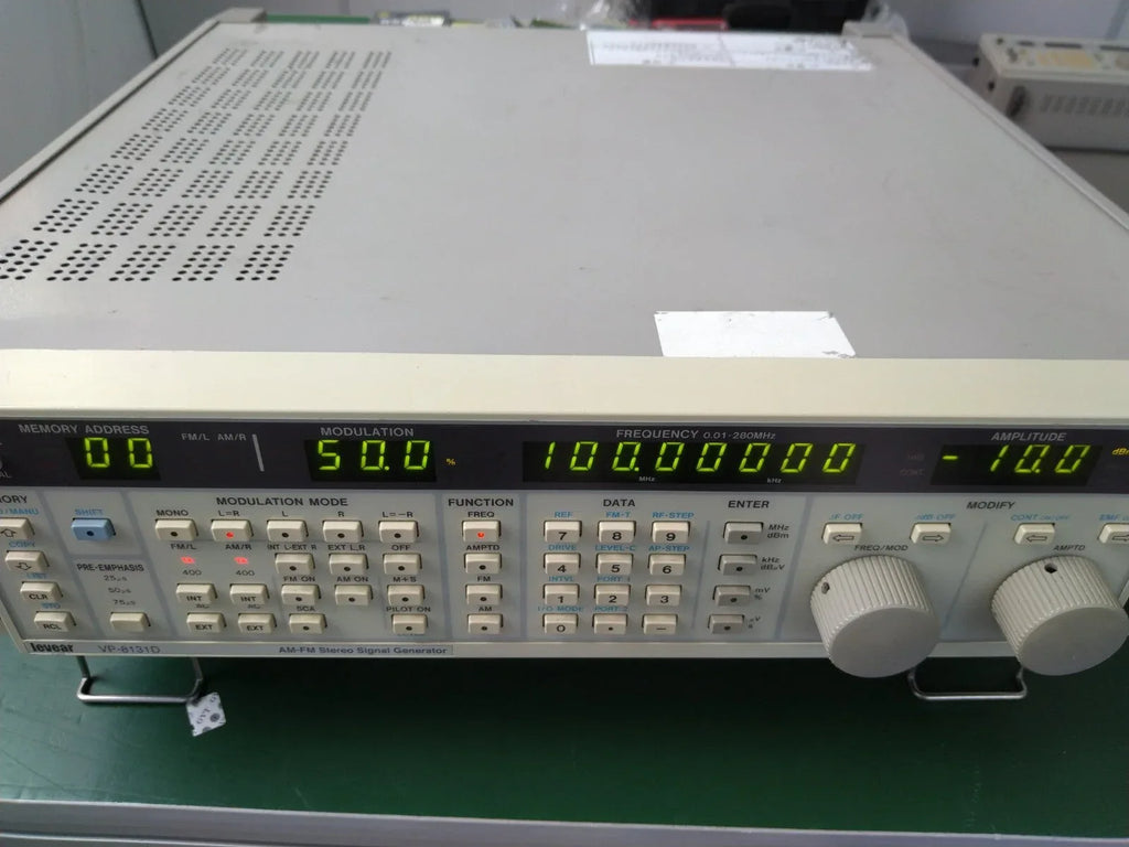 LEVEAR VP-8131D Amplitude Modulation Signal Generator, 10KHz - 280MHz - ZYYKZ Test Equipment