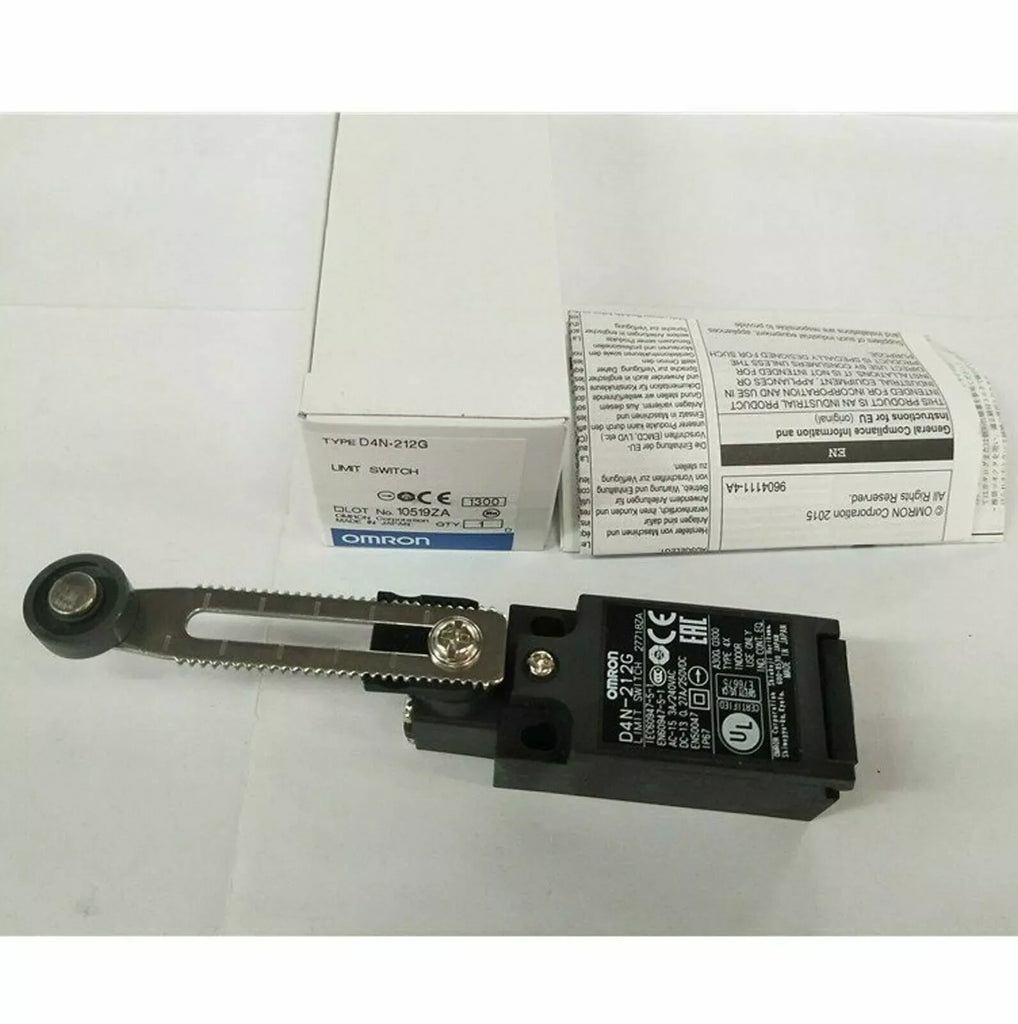 Omron D4N-212G Industrial Limit Switch with Durable Metal Housing - ZYYKZ Test Equipment