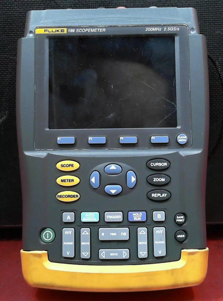 Fluke 199 Scopemeter Handheld Oscilloscope 200MHz 2.5GS/s - ZYYKZ Test Equipment