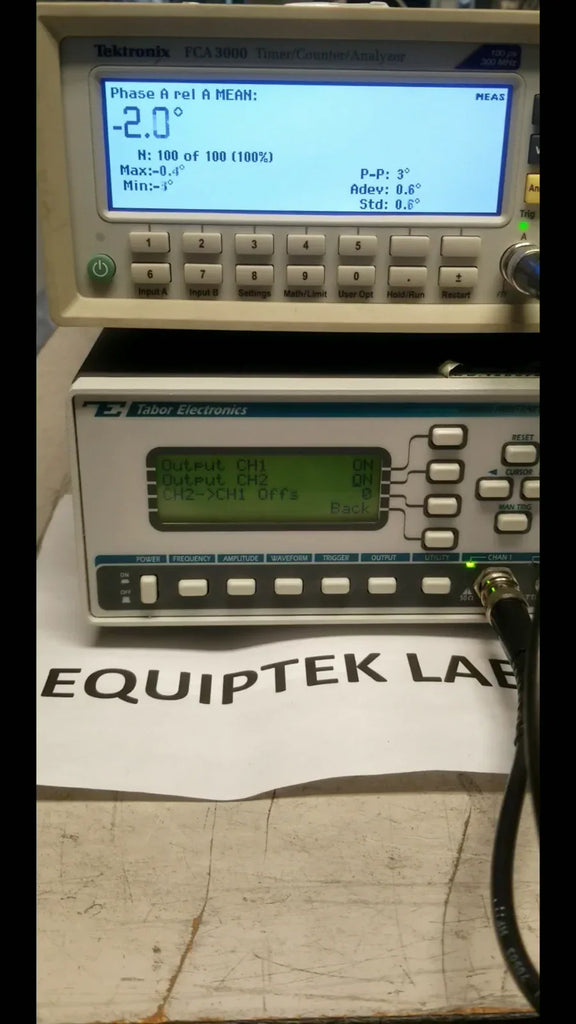Tabor Electronics 8026 20 MHz Dual Channel Arbitrary Waveform Generator - ZYYKZ Test Equipment